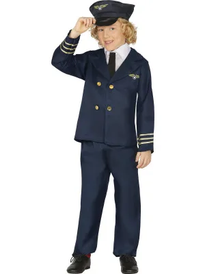 Chlapčenský Kostým Pilot